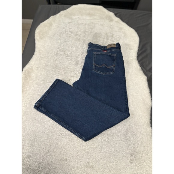 Wrangler Other - Wrangler Relaxed Boot Mens Blue Denim Jeans Size 40x29 Pants
